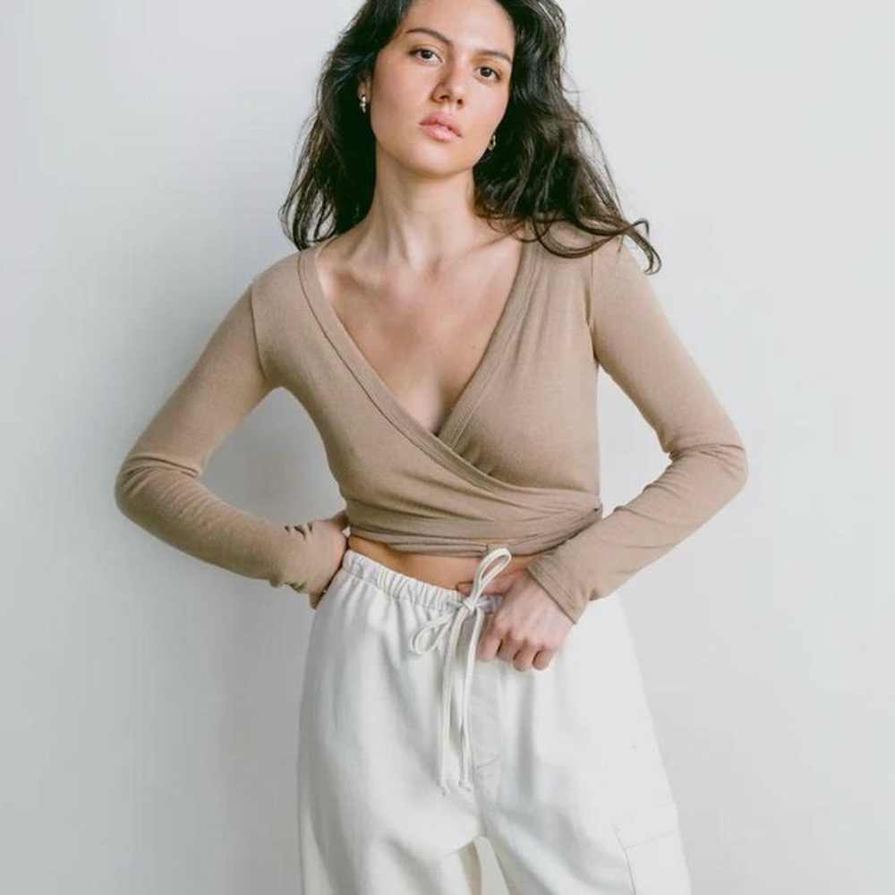 OZMA Dance Wrap Top